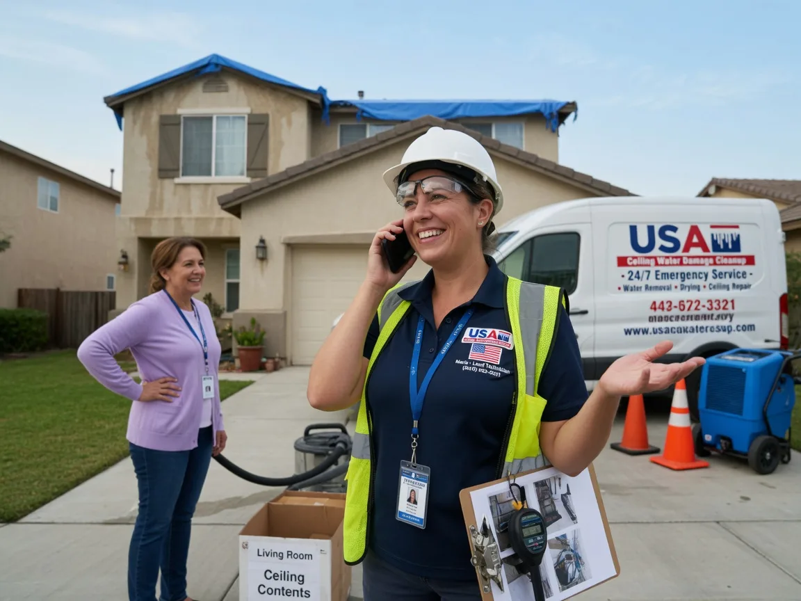 Ceiling Water Damage Restoration Rothschild, WI FAQs